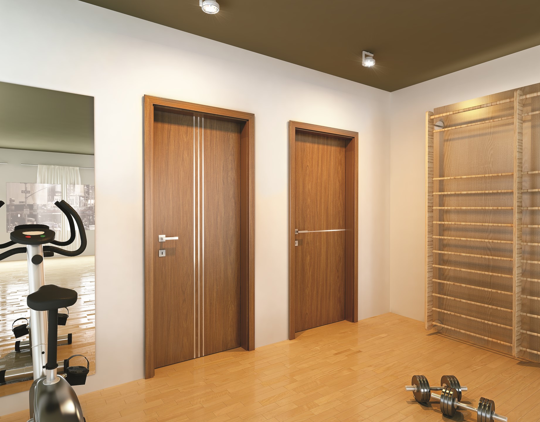 Full Doors díszcsíkos egyszínű modellek