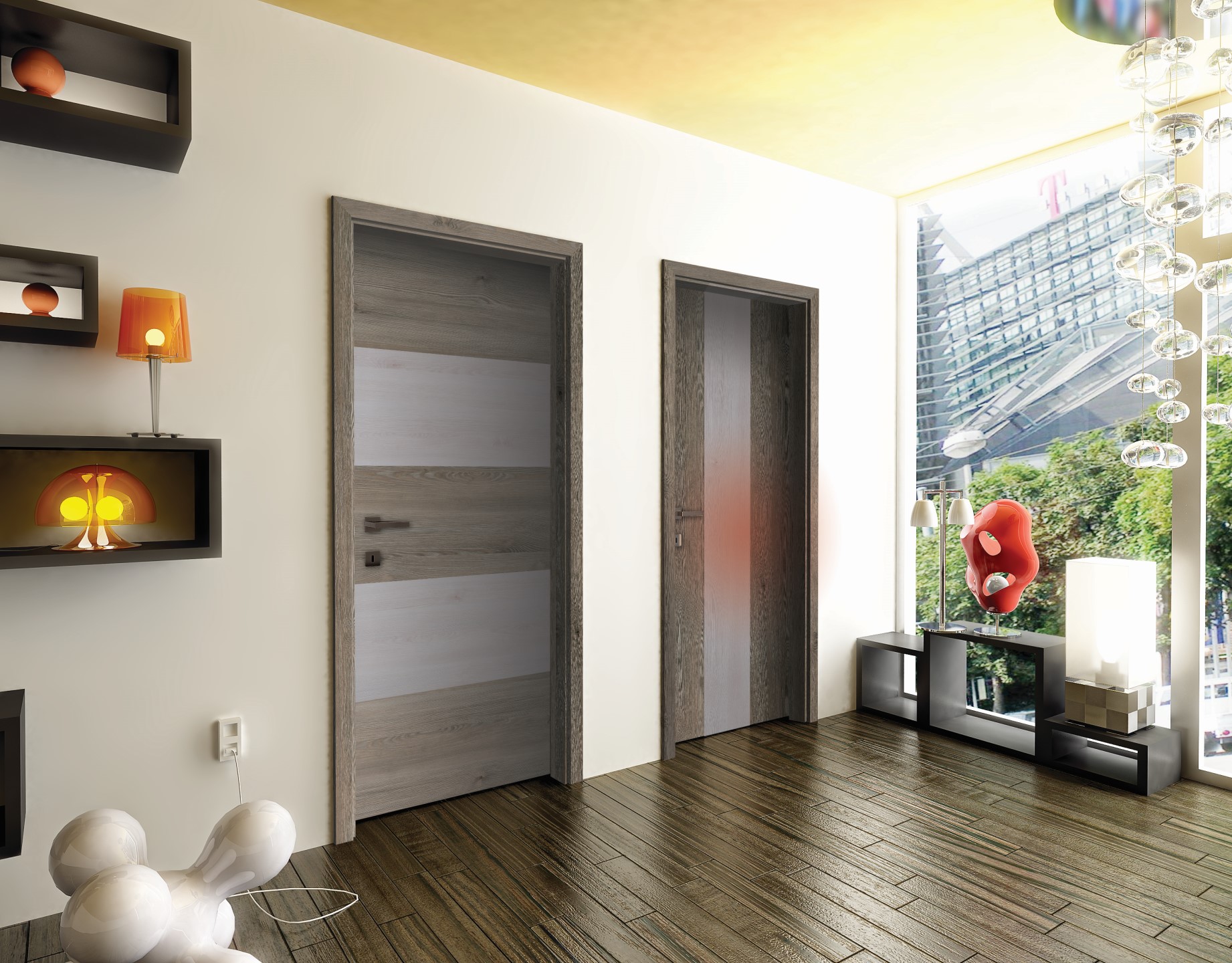 Full Doors Többszínű Intarziás ajtók
