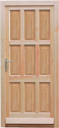 Klasszikus bejárati ajtó C-7
